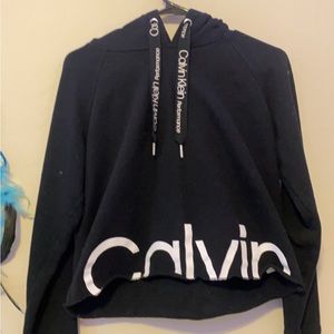 Calvin Klein Performance Cropped Hoodie